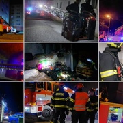 "Kluci pojďte, bude to taková bojová hra," uklidňoval hasič vyděšené děti