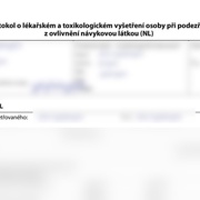 "Fakt neberu drogy, podívejte, mám to tady černé na bílém!"