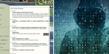 Hacker napadl stránky obce, pátrá po něm policie