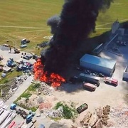 V Tachově u Golema došlo k rozsáhlému požáru