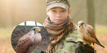 Pomozte prosím malému sokolníkovi najít jeho poštolku