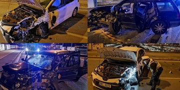 Vážná dopravní nehoda uzavřela Lobezskou