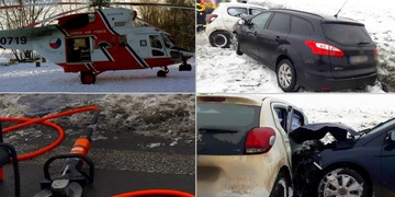 Těžce zraněnou řidičku museli z vraku vystříhat hasiči