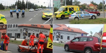 Vozidlo v Plzni srazilo starší ženu