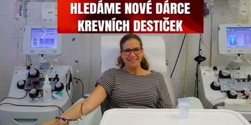 Zachránit lidský život můžete možná právě Vy!