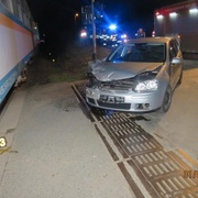 Střet vlaku EX 350 Albert Einstein s osobním vozem