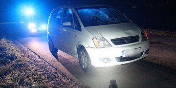 Sražený chodec nakonec sám skončil v policejní cele