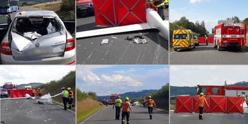 Tragická letecká nehoda