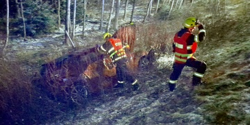 Mladá řidička nezvládla smyk na dálnici