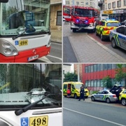 Mladík vešel přímo před autobus