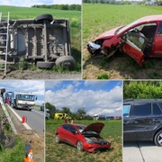 Hromadnou dopravní nehodu způsobil mikrospánek jednoho z řidičů