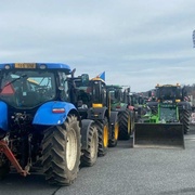 Protestní jízdy zemědělců v Plzeňském kraji