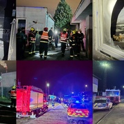 Požár ubytovny v Jateční ulici, byl vyhlášen druhý stupeň požárního poplachu