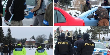 Proti motorkářským gangům Hells Angels a MC Cobra zasahovala i URNA