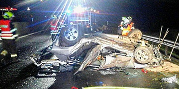 Při vážné nehodě na dálnici bylo zraněno i dítě