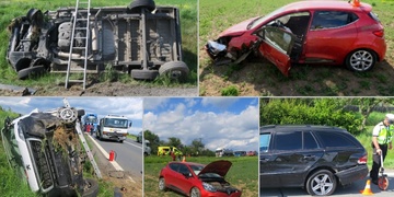 Hromadnou dopravní nehodu způsobil mikrospánek jednoho z řidičů