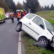 Dvaaosmdesátiletá seniorka havarovala