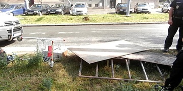 UKRADLI KOŠÍK, ABY MOHLI UKRÁST DESKY