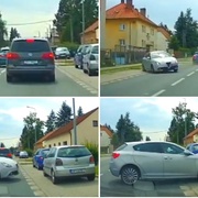 Střet tří aut