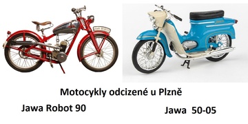 Pachatel odcizil dva historické motocykly