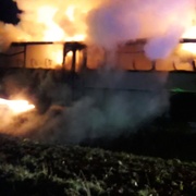 Plameny zachvátily autobus