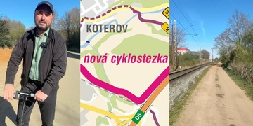 Nová cyklostezka spojí Koterov se Starým Plzencem