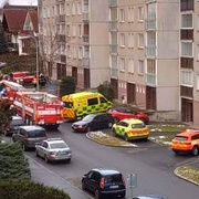 Požár sklepů bytového domu