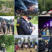 Policie dohlížela na teknopárty u Klenové