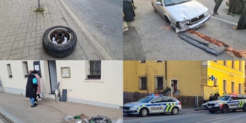 Řidič pod vlivem drog nezvládl své vozidlo