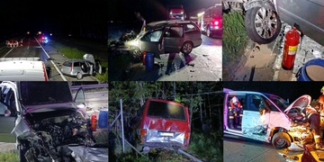 Hromadná nehoda na dálnici D5