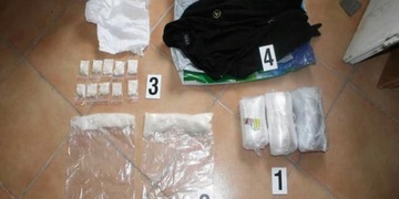 Protidrogová razie, zajištěny drogy za 1,5 milionu korun