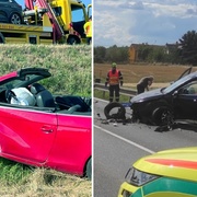Vážná nehoda tentokrát uzavřela hlavní tah z Plzně do Domažlic
