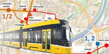 Plzeň spustí rozsáhlou rekonstrukci vybraných tramvajových tratí