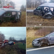 Dnešní odpolední nehoda u Losiné