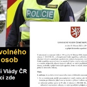 Vláda vyhlásila omezení volného pohybu osob - aktualizováno