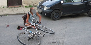 Cyklista s více než třemi promile se pokusil jet na kole domů