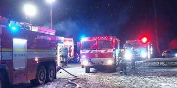 Další požár budovy, čtvrtý za čtyřiadvacet hodin!