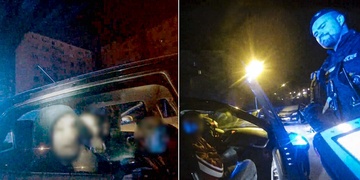 Opilec se zákazem řízení se snažil vyměnit za opilce bez řidičáku, auto se otřásalo a strážníci se dobře bavili