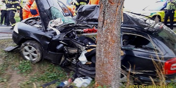 Dnes večer došlo k velmi vážné nehodě