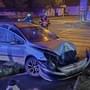 Řidič po nehodě nechal auto na místě a utekl
