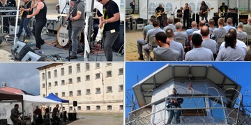 Muzika „Mezi katry“ a pod dohledem stráží