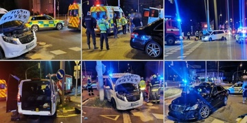 Noční nehoda na Lochotíně si vyžádala tři zraněné, bohužel včetně dítěte