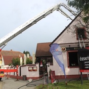 Požár v restauraci Český dvůr