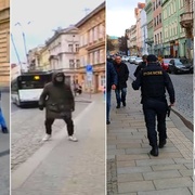 Napadení nožem na Americké třídě