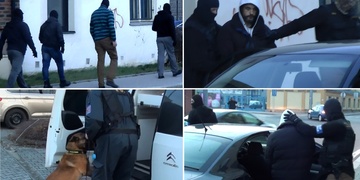 Protidrogoví specialisté celníků zatýkali na ubytovně