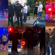 Tři hromadné rvačky během víkendu, největší byla na Americké