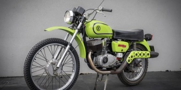 Na Borech ukradli tuto historickou motorku
