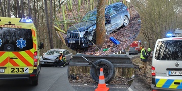 Nehoda u železničního přejezdu