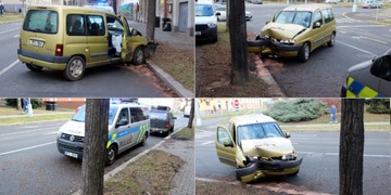 Mladý řidič na Rokycanské nezvládl řízení