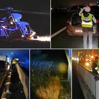 Aktualizujeme: Pachatel omylem skočil z mostu - teď bojuje v nemocnici o život